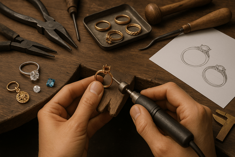 Fine jewelry collection showcasing our craftsmanship and design expertise
